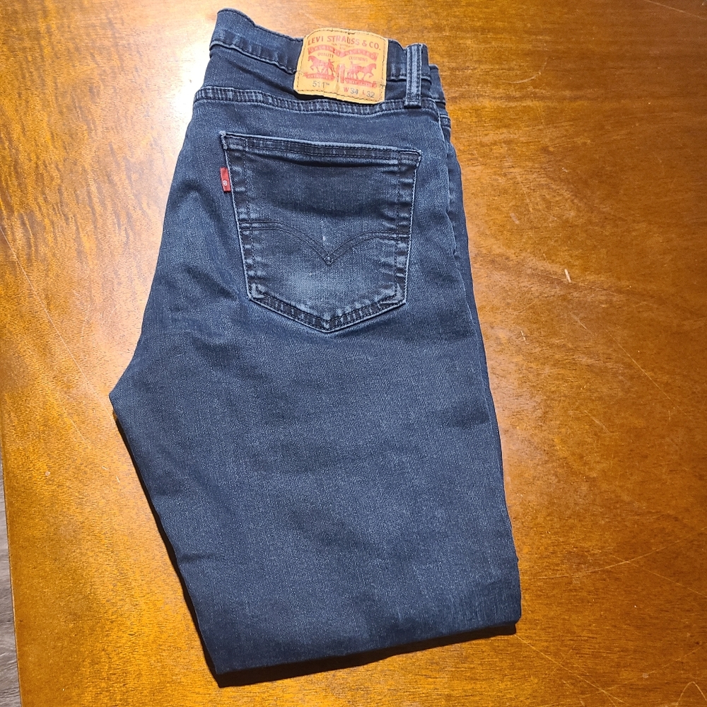 Levi jeans 511 w34 l32 dark blue